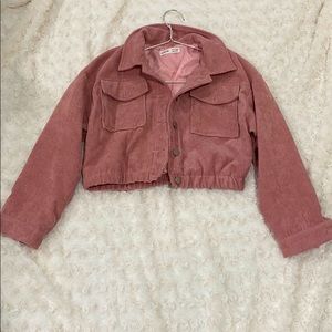Pink Shein Jean Jacket